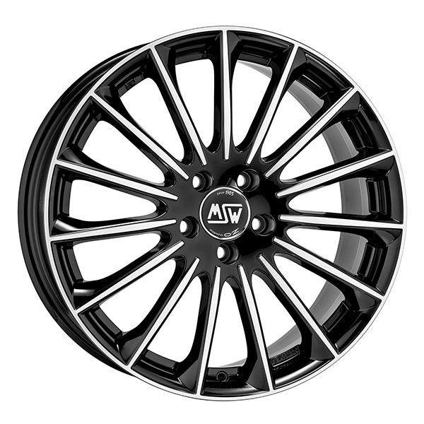 MSW 30 G.BLK F.POL | 8,5X18 5-112 E35 C73,1 60 8.5x18 5/112 ET35 CB73.1