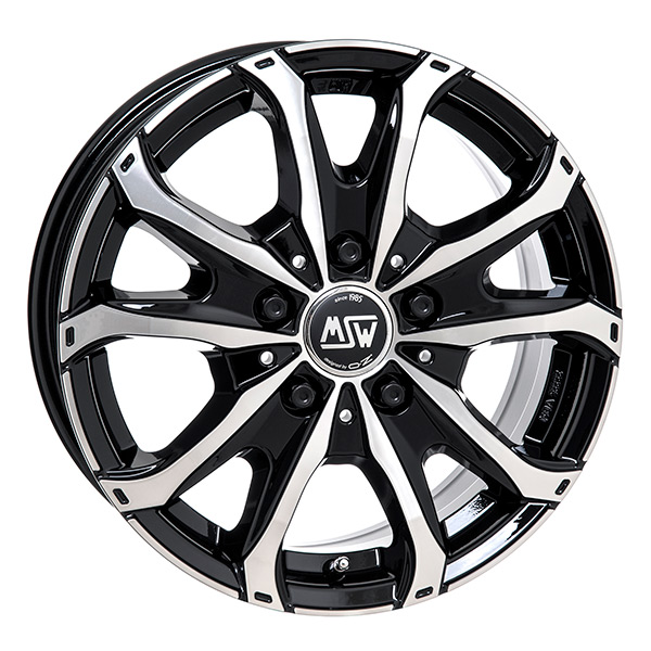 MSW 48 VAN BLK/POL | 7X16 5-108 E46 C65,1 60 7x16 5/108 ET46 CB65.1