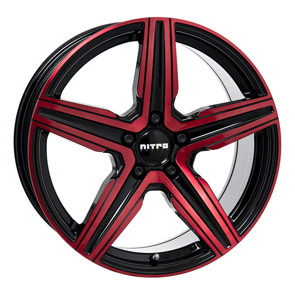 Nitro Spark G.Blk/Red 8x18 5/108 ET45 CB65.1