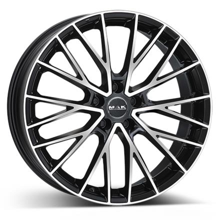 MAK SPECIALE BLK/POL 8.5x19 5/112 ET32 CB66.5