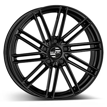 MAK LEIPZIG GLOSS BLACK 10.5x22 5/112 ET18 CB66.5