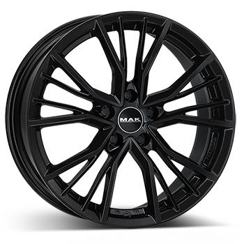 MAK UNION GLOSS BLACK 8.5x21 5/112 ET43 CB66.4