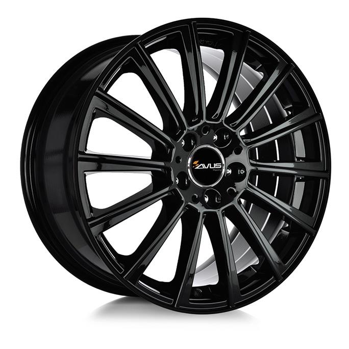 AVUS AC-M07 Black 8.0x18 5/112 ET35 CB66.6