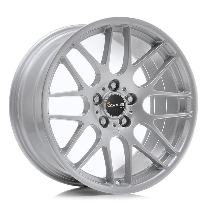 AVUS AC-MB4 Hyper Silver 8.0x18 5/112 ET30 CB66.7