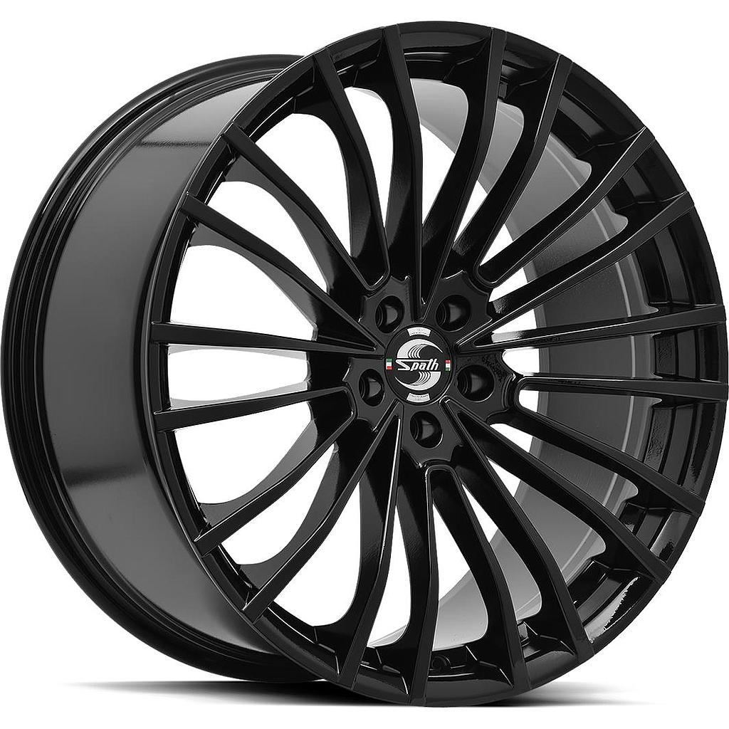 SPATH SP48 GLOSS BLACK 9.5x22 5/112 ET37 CB66.7