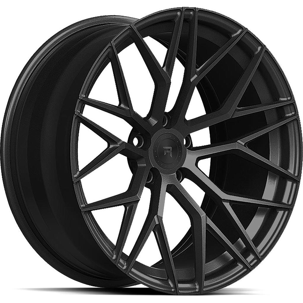 R-SERIES R9 SATIN BLACK 9x22 5/120 ET30 CB74.1