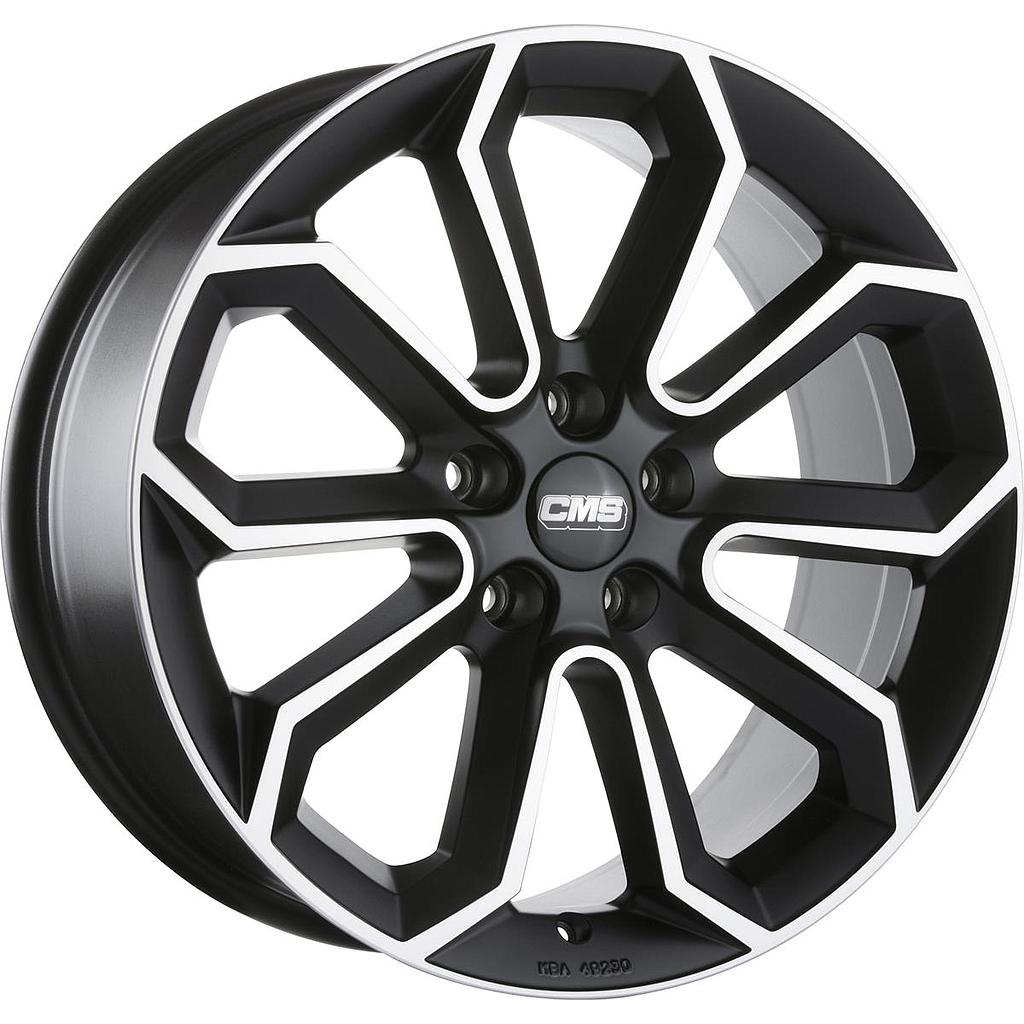 CMS C20 DIAMOND MATT BLACK 8x19 5/112 ET39 CB66.5