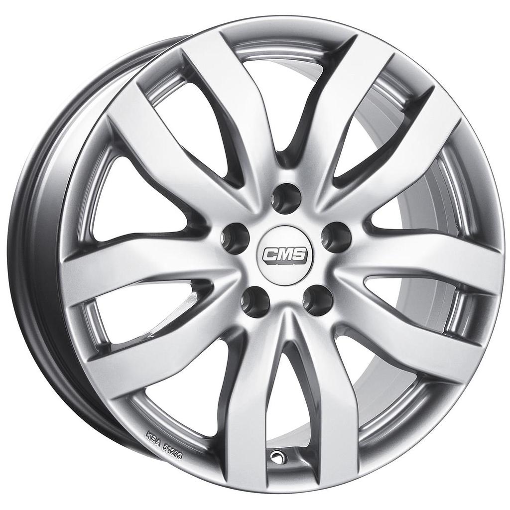 CMS C22 RACING SILVER 6x15 5/112 ET43 CB57.1