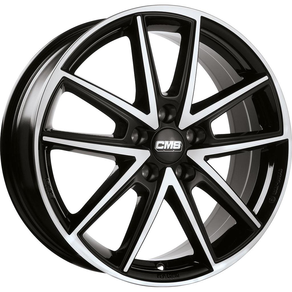 CMS C30 GLOSS BLACK POLISHED 8x18 5/114.3 ET40 CB67.1