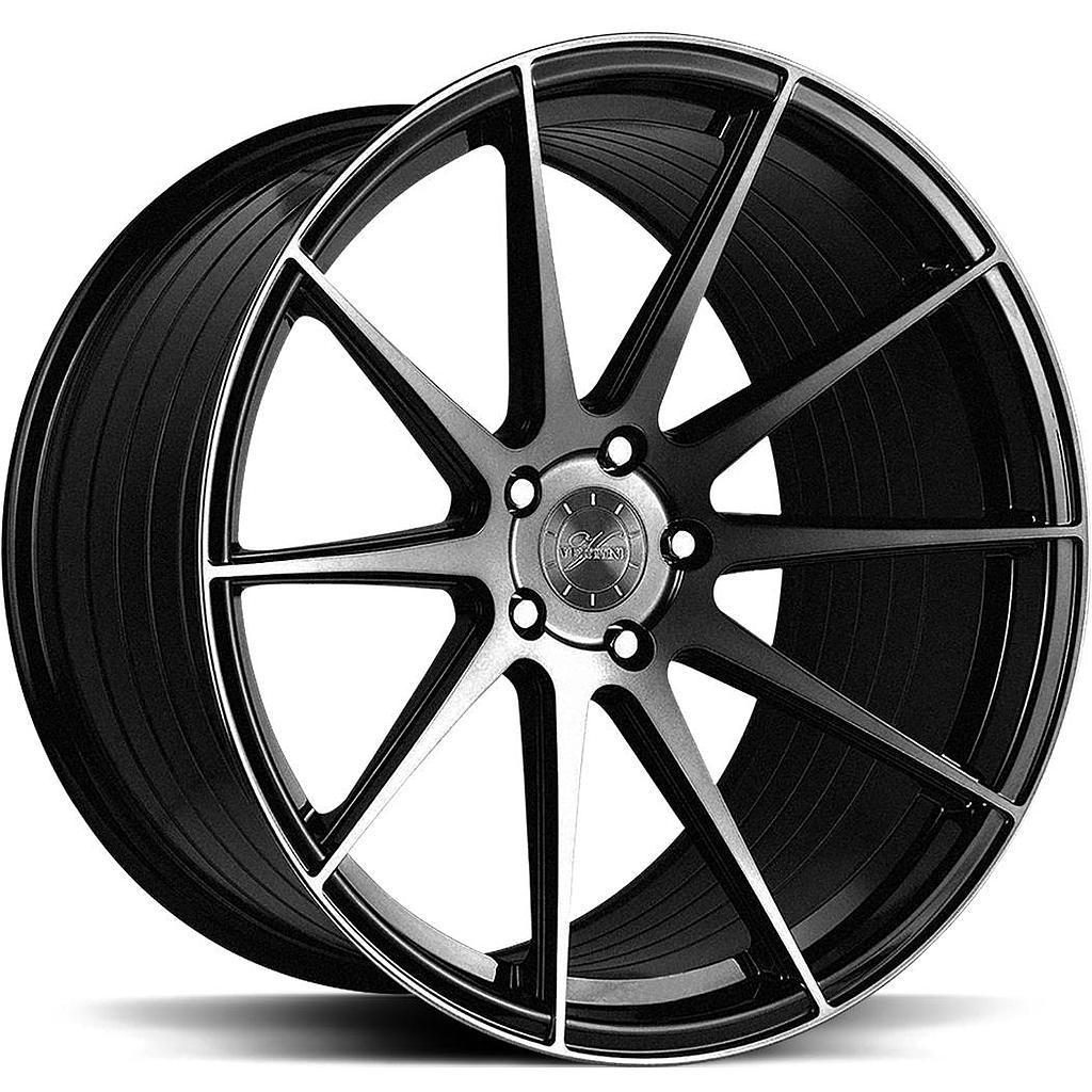 VERTINI RF1.3 BLACK 8.5x19 5/108 ET42 CB63.4