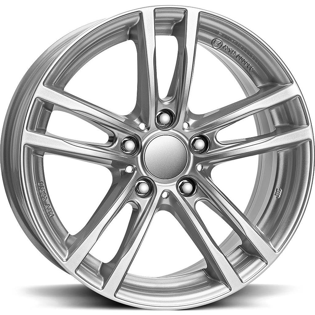 RIAL X10 Polar Silver 7.0x16 5/120 ET40 CB72.6