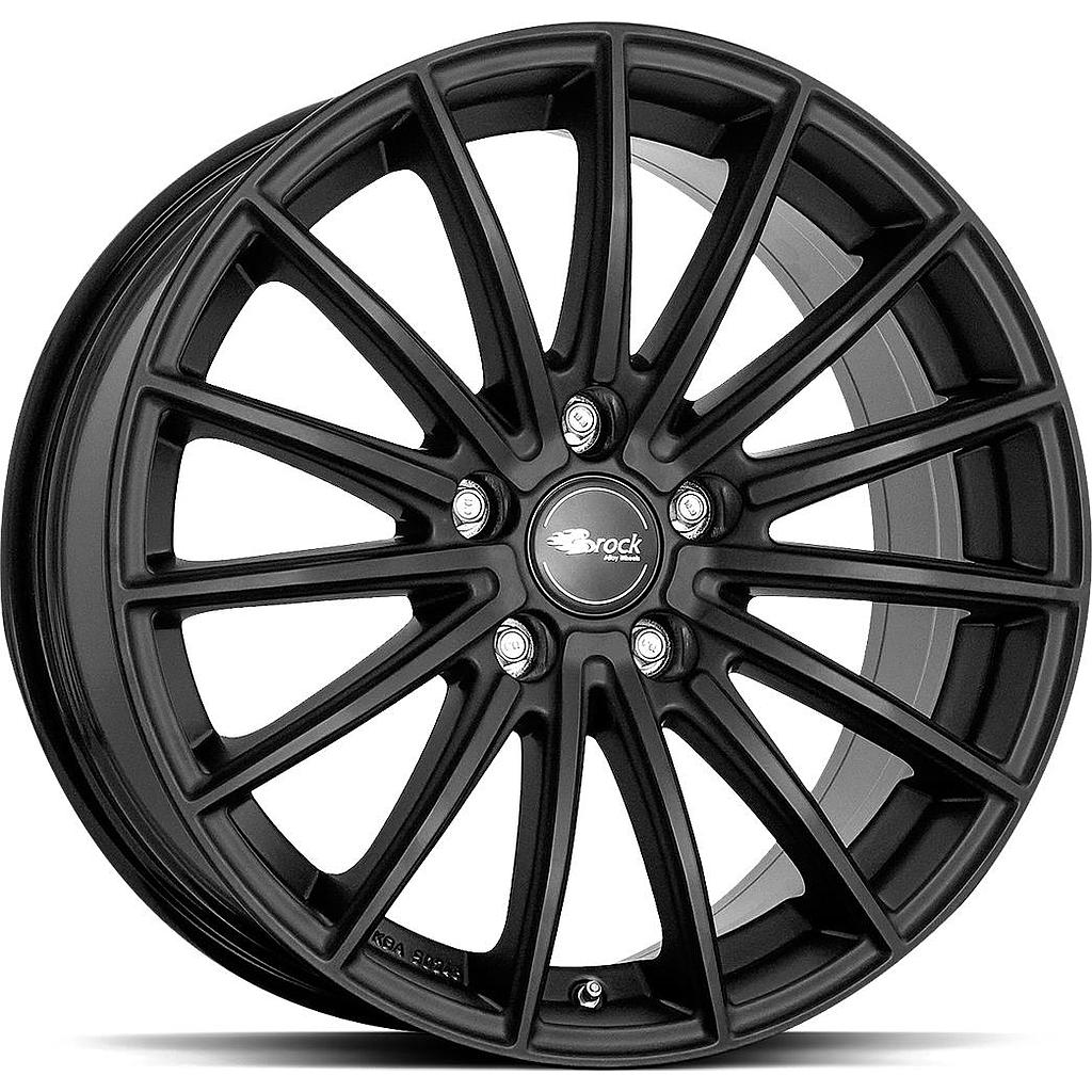 BROCK B36 Satin Black Matt 7.5x17 5/112 ET35 CB66.6