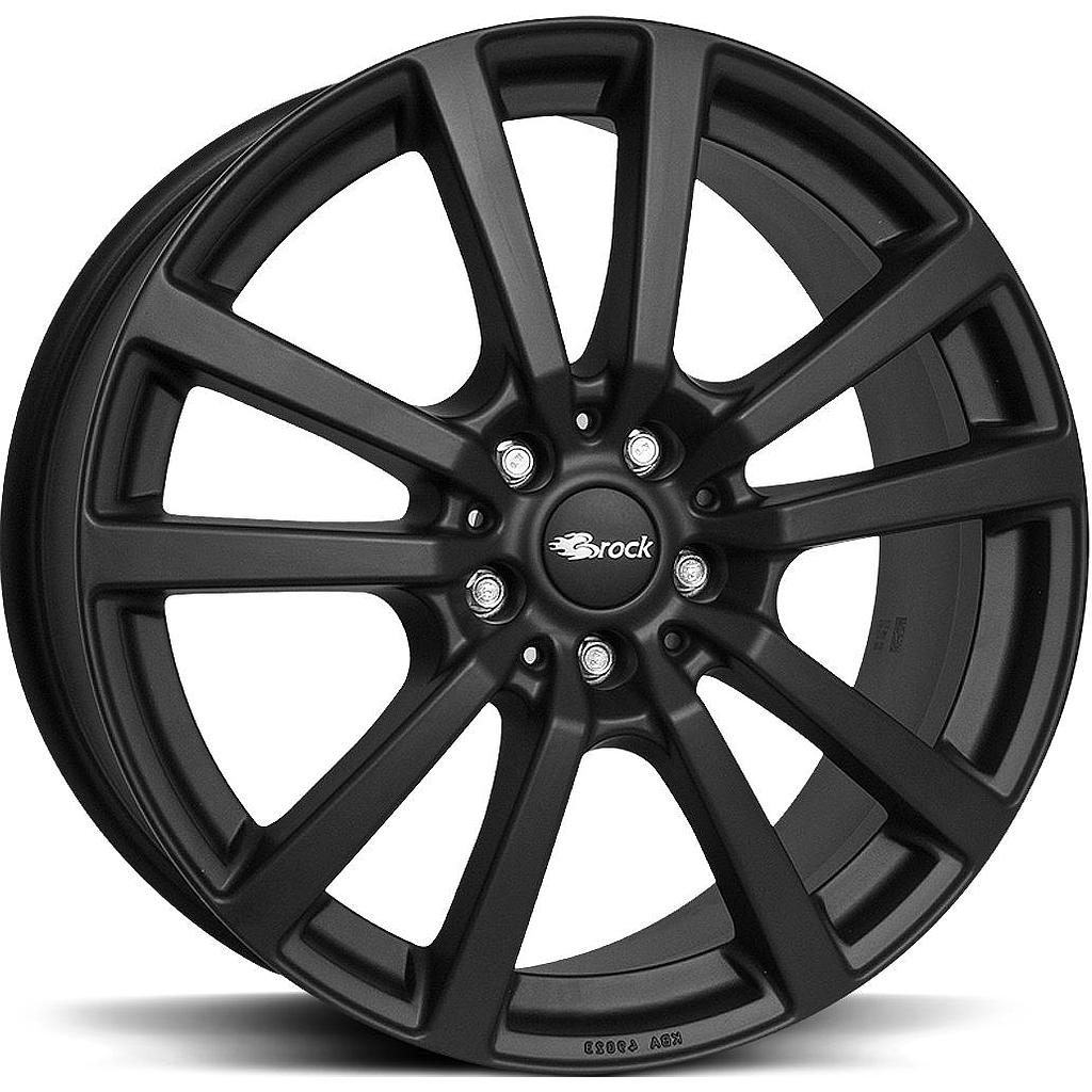 BROCK RC25T Black Matt 6.5x16 5/130 ET60 CB78.1