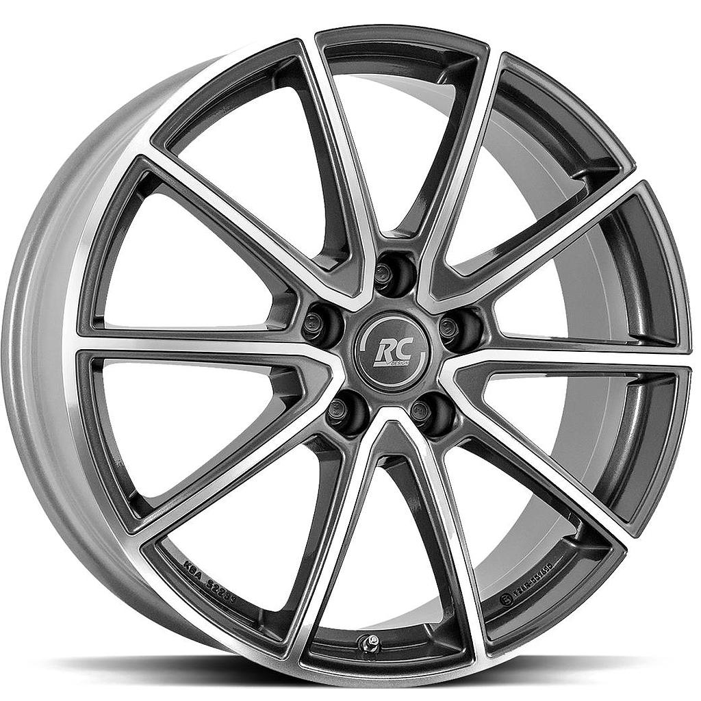 BROCK RC32 Titanium Full Polish 6.5x16 5/112 ET33 CB57.1