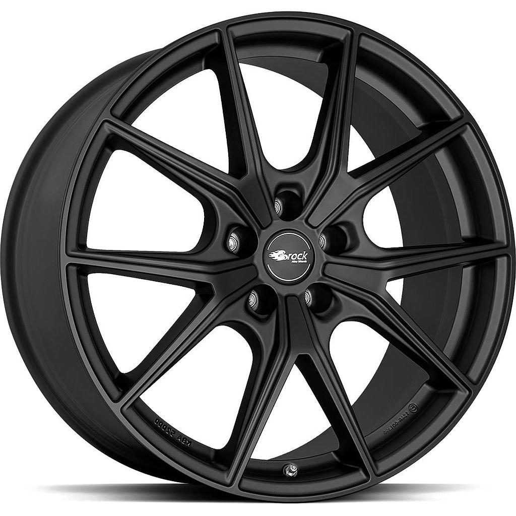 BROCK B40 Satin Black Matt 10.5x20 5/112 ET18 CB66.6