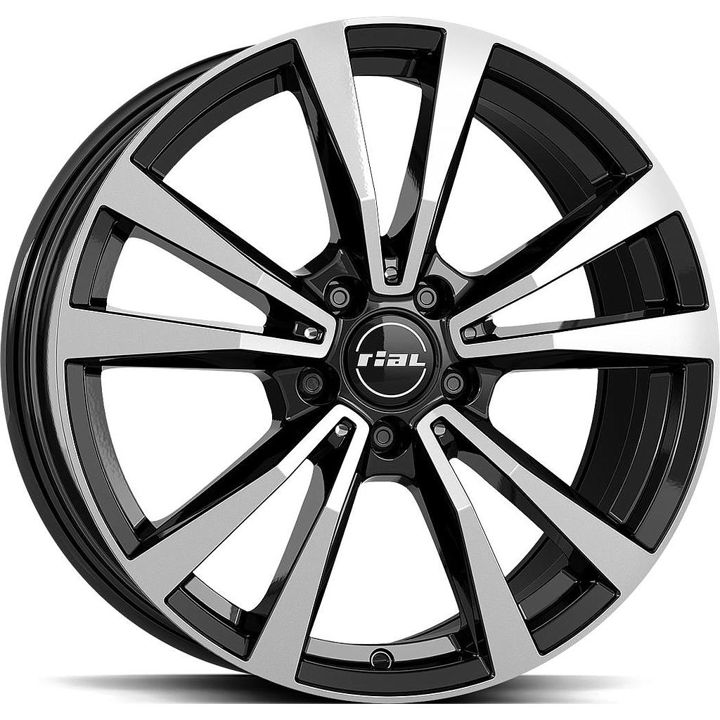 RIAL M12 Diam Black Pol 9.0x19 5/112 ET20 CB66.6