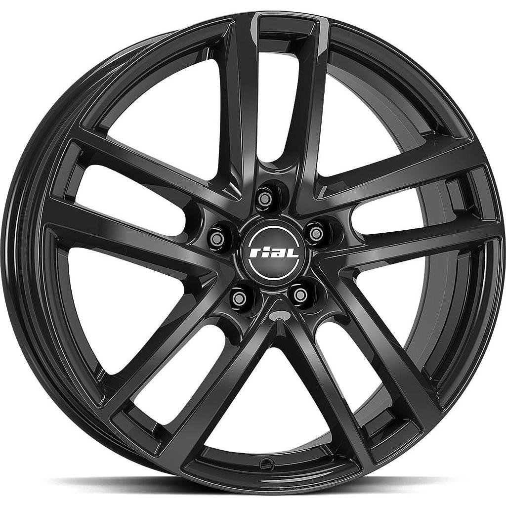 RIAL Astorga Diamond Black 6.0x16 5/112 ET48 CB57.1