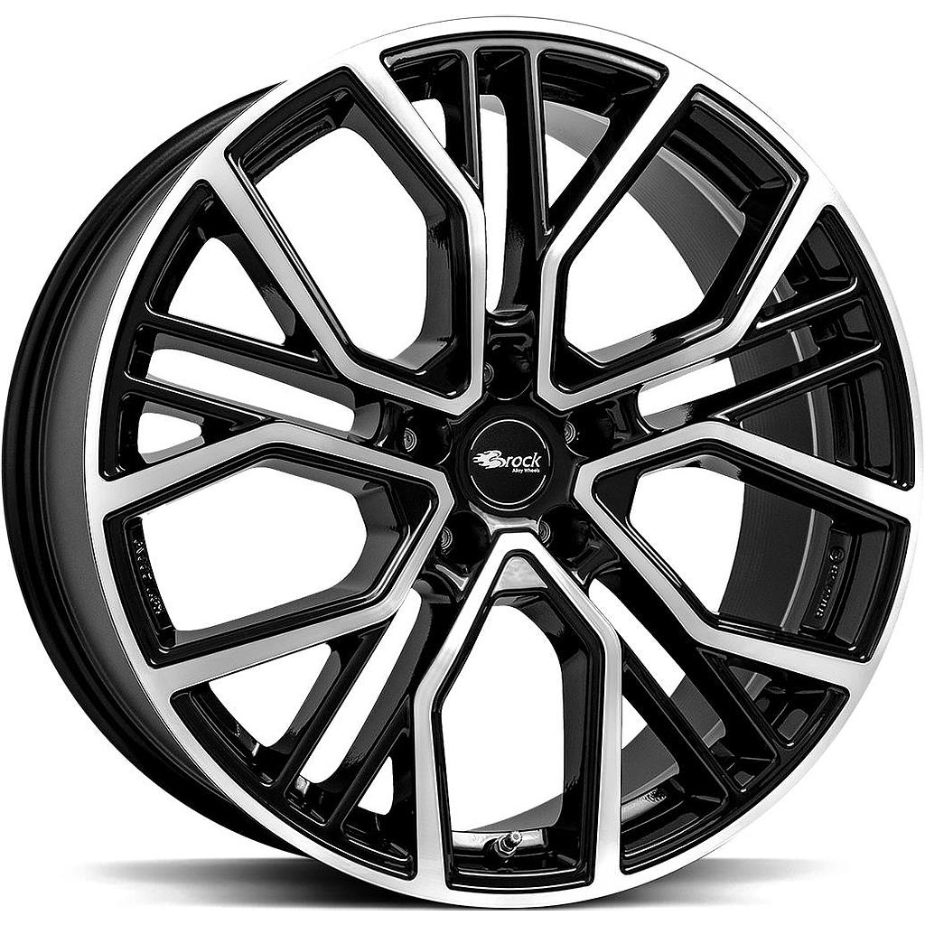 BROCK B41 Black Full Polish 8.5x19 5/120 ET45 CB65.1