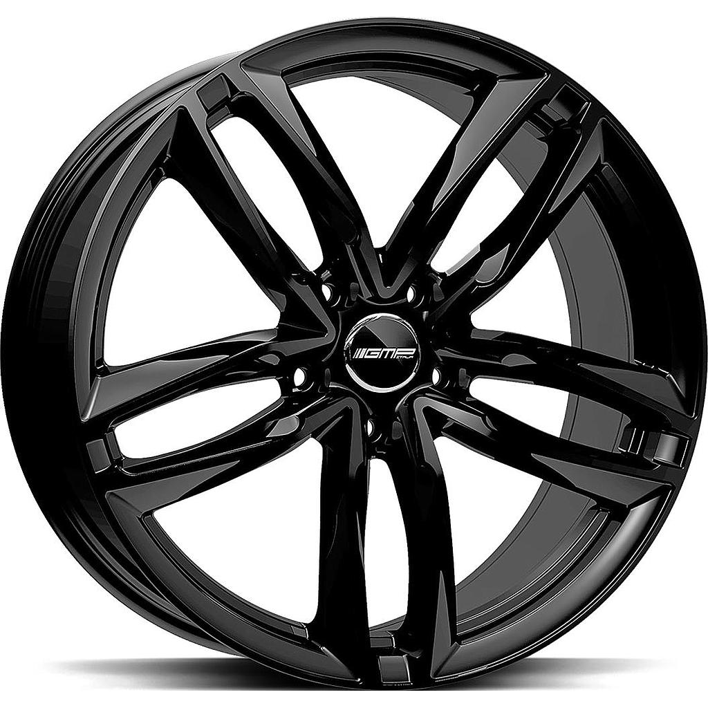 GMP Atom Glossy Black 10.0x21 5/112 ET30 CB66.6