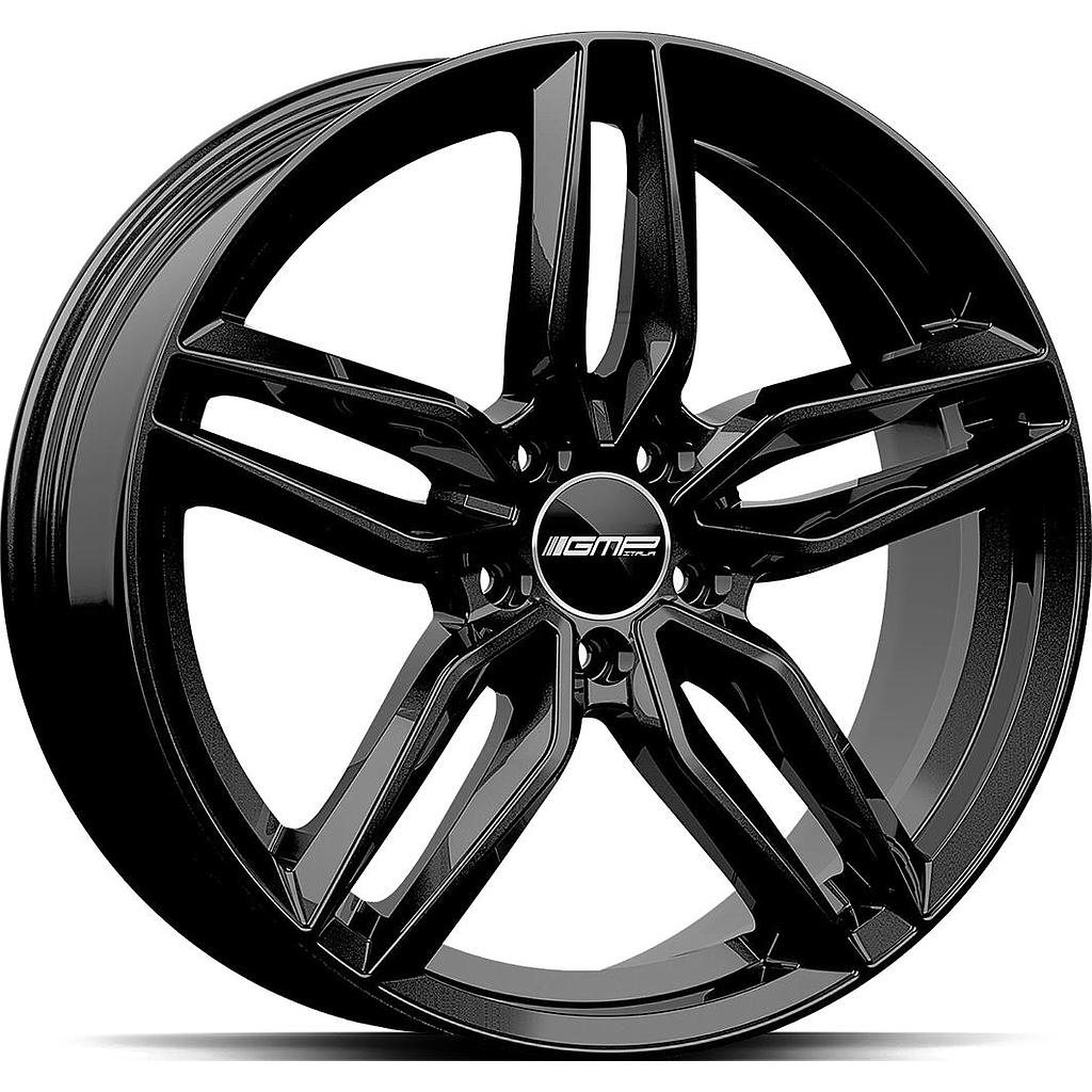 GMP Fasten Glossy Black 8.5x20 5/112 ET50 CB66.6