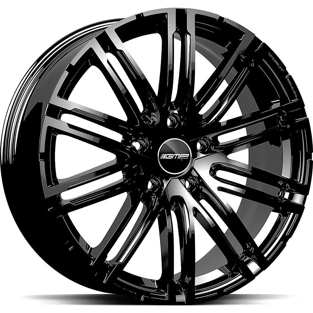 GMP Targa Glossy Black 10.0x21 5/112 ET19 CB66.6