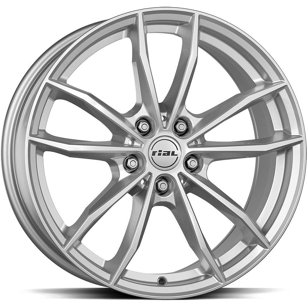 SUP X12 Polar Silver 7.5x17 5/112 ET52 CB66.6