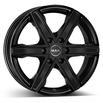 MAK King 6 Black 8.5x20 6/130 ET55 CB84.1