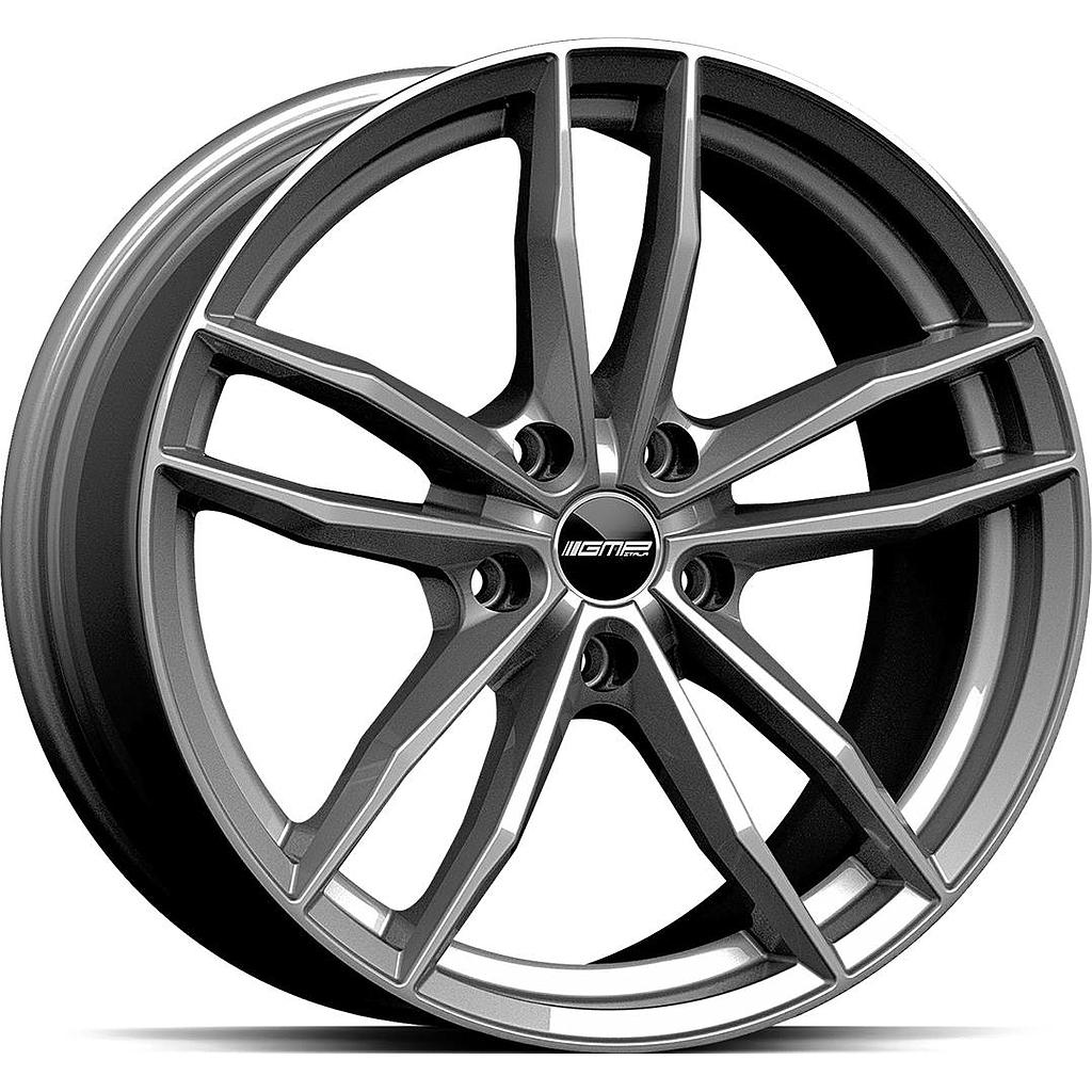 GMP Swan Glossy Anthracite 8.0x19 5/112 ET30 CB66.6