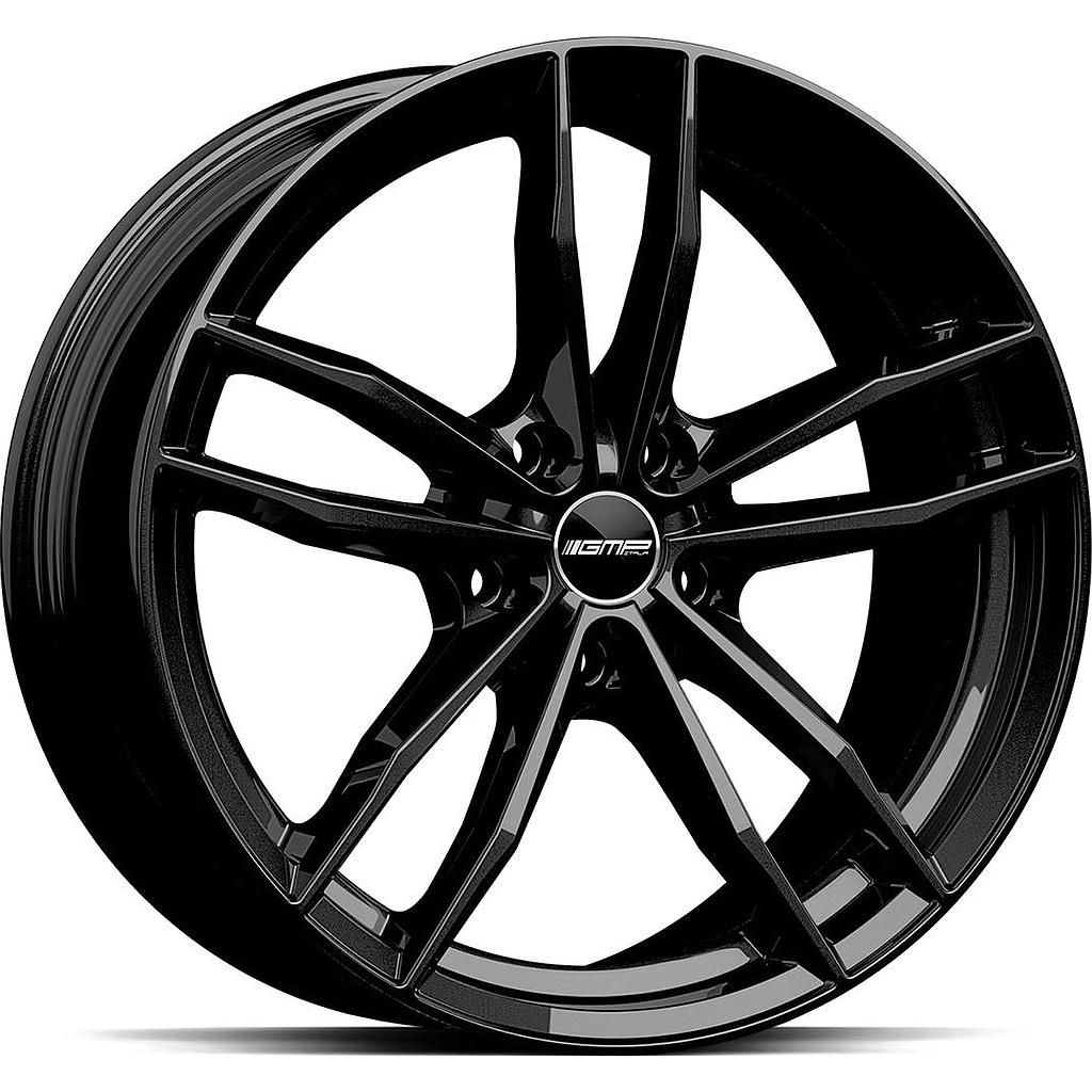 GMP Swan Glossy Black 8.5x20 5/120 ET25 CB72.6