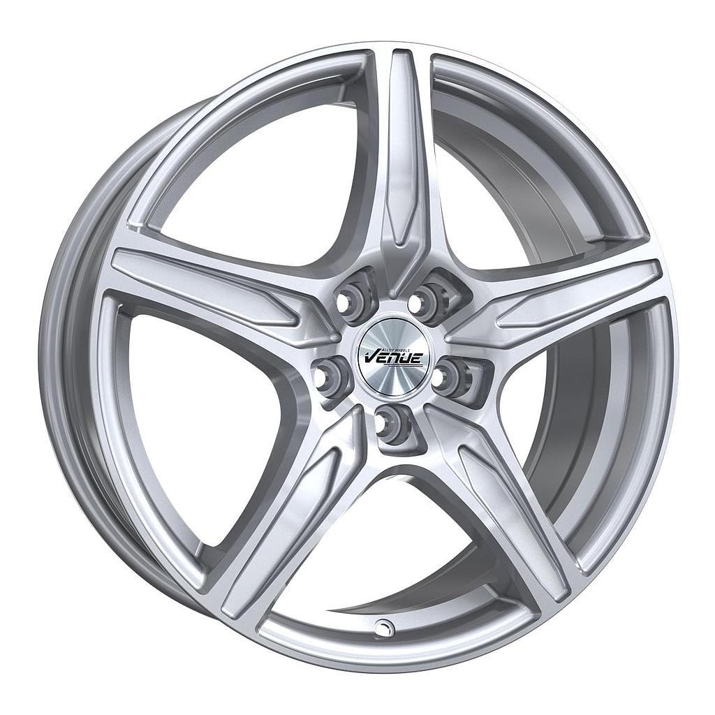 VENUE VL5 SILVER 7.5x18 5/112 ET44 CB66.6