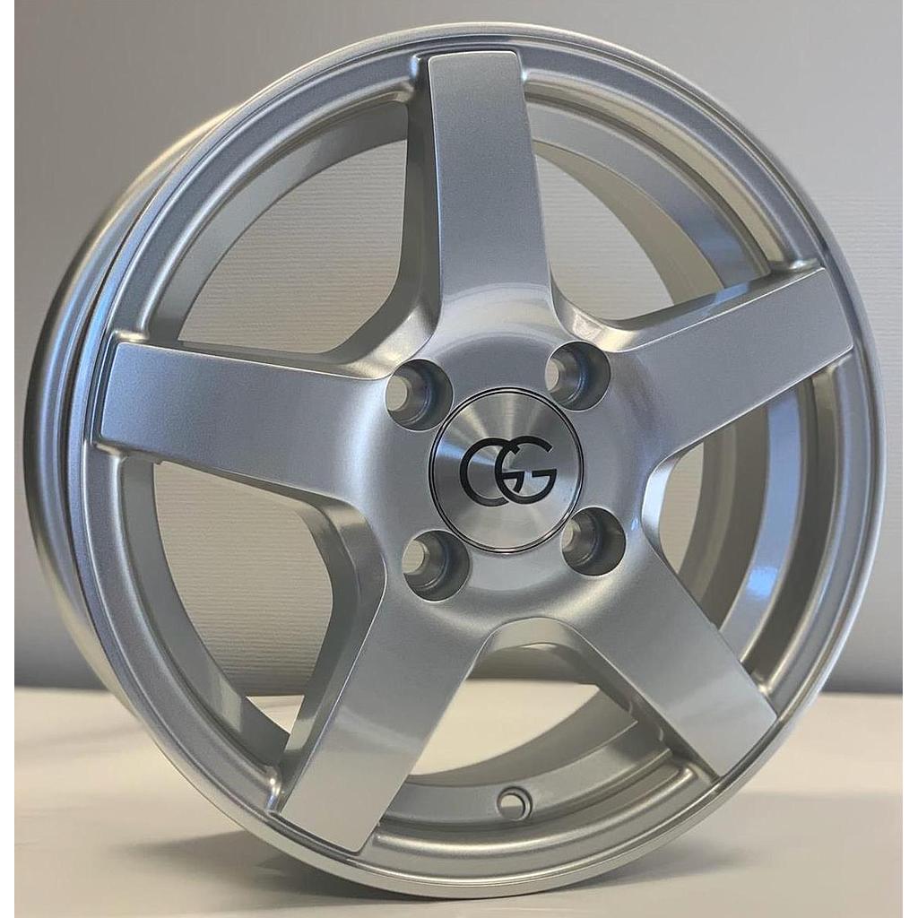 GG TRAILER SILVER 5.5x14 4/100 ET30 CB57.1