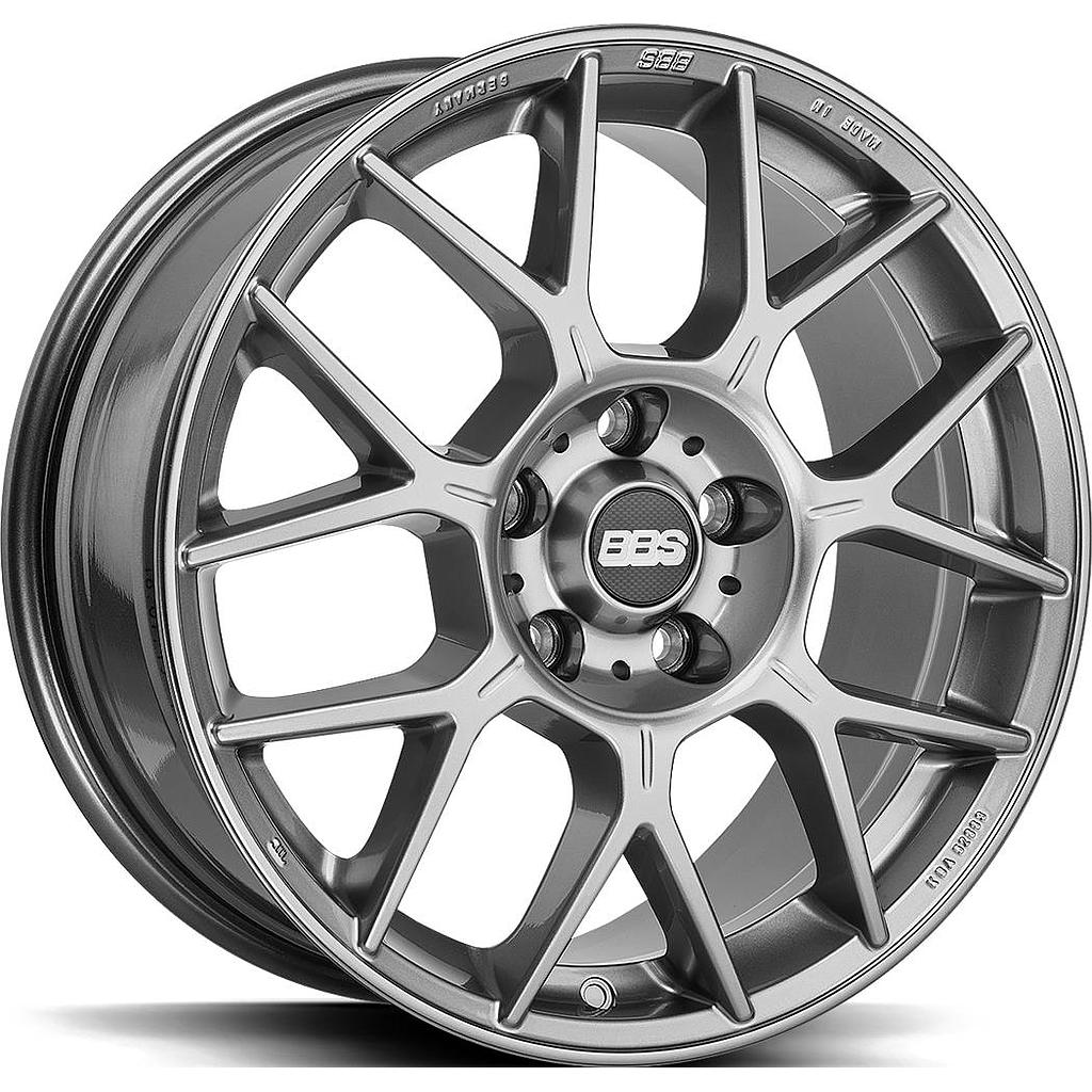 BBS XR Platinum Silver 8.0x18 5/112 ET37 CB82.0