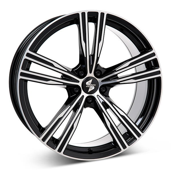 ETA BETA AMOS G.BLK/POL 8x19 5/108 ET48 CB63.4
