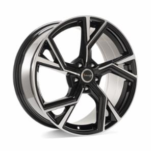 AVUS AF20 Black Polished 9.0x21 5/112 ET30 CB66.6