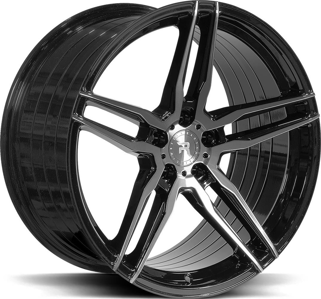 R-SERIES R10 Tinted Black 9.5x19 5/112 ET45 CB66.6