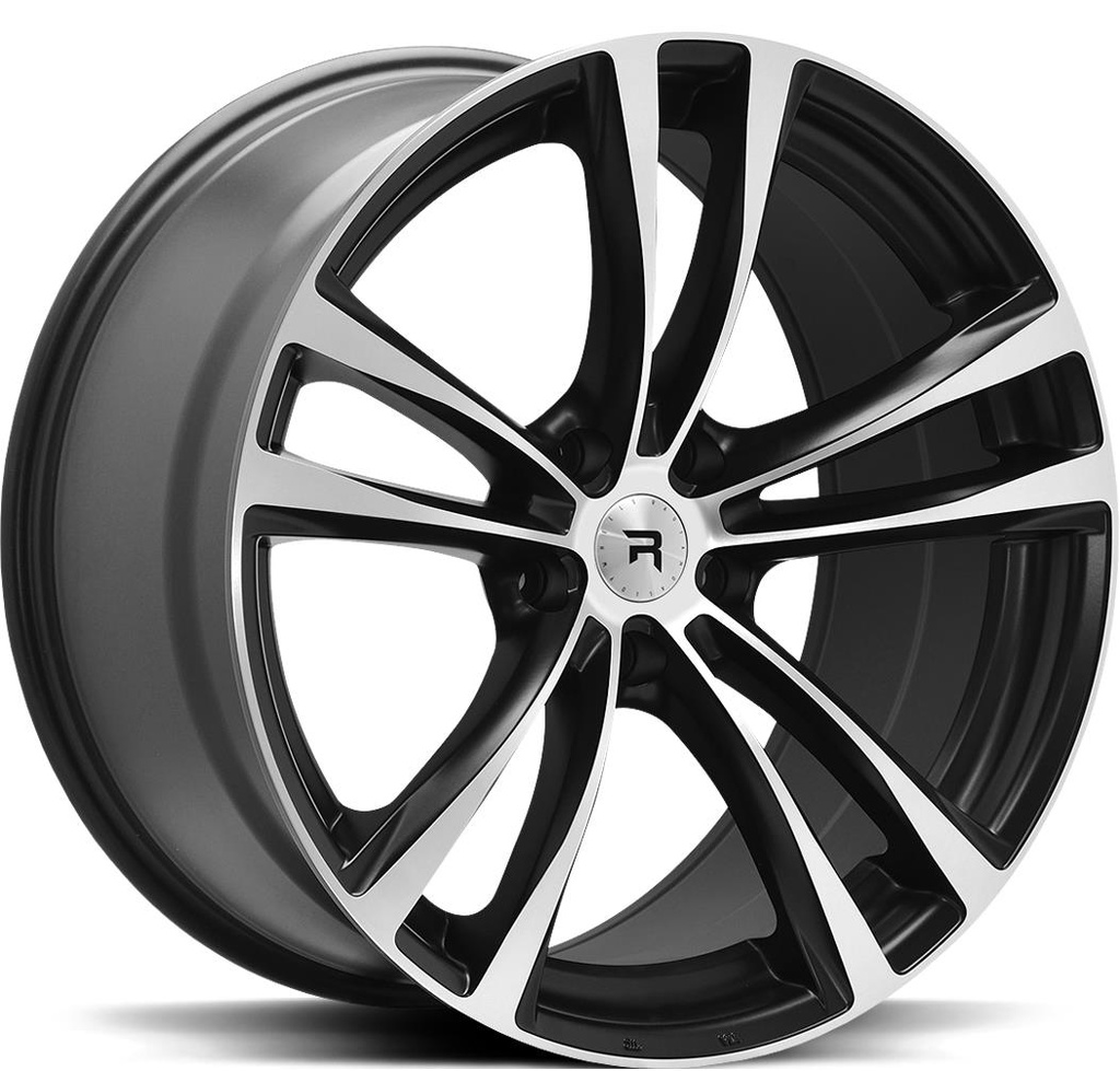 R-SERIES R3 Black Polish 10.0x21 5/112 ET45 CB66.6