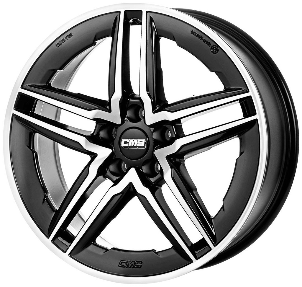 CMS C29-AERO Diamond Black 8.0x19 5/108 ET50 CB63.4