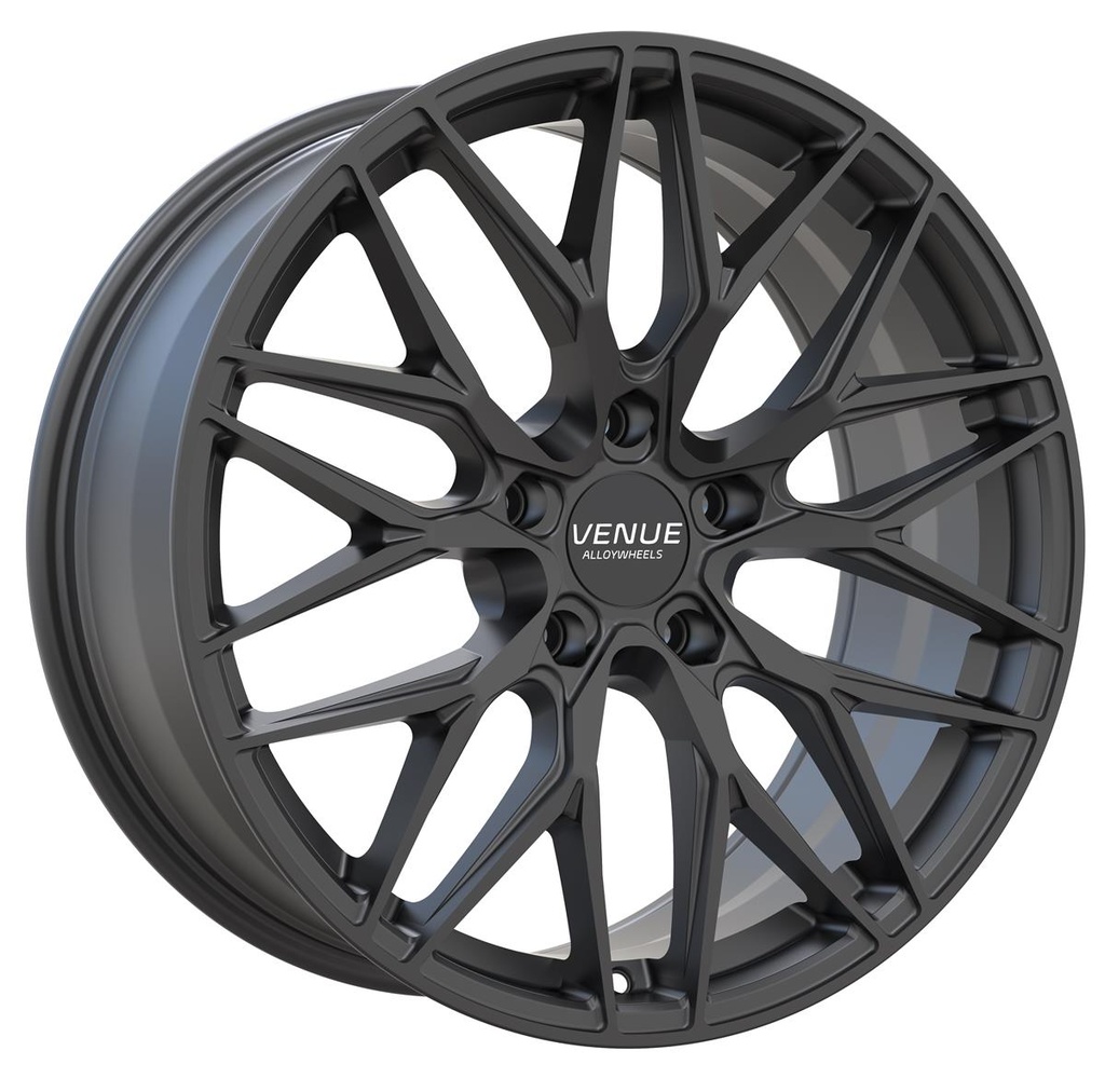 VENUE VS10 GLOSS BLACK 9.5x19 5/112 ET25 CB66.6