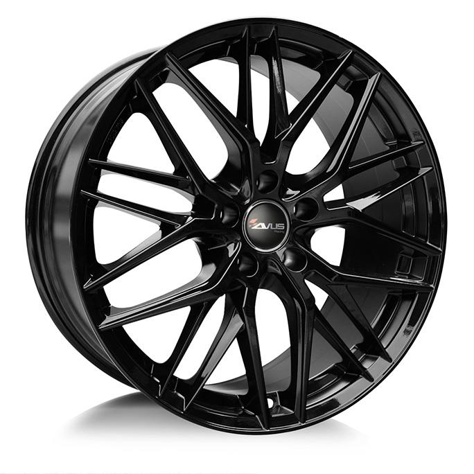 AVUS AF19 Black 7.5x17 5/112 ET42 CB66.5