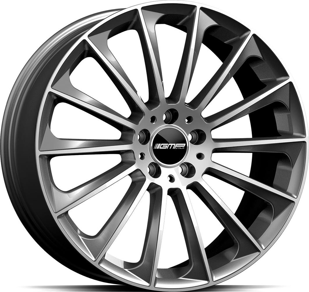 GMP Stellar Anthracite Diamond 10.0x21 5/112 ET50 CB66.6