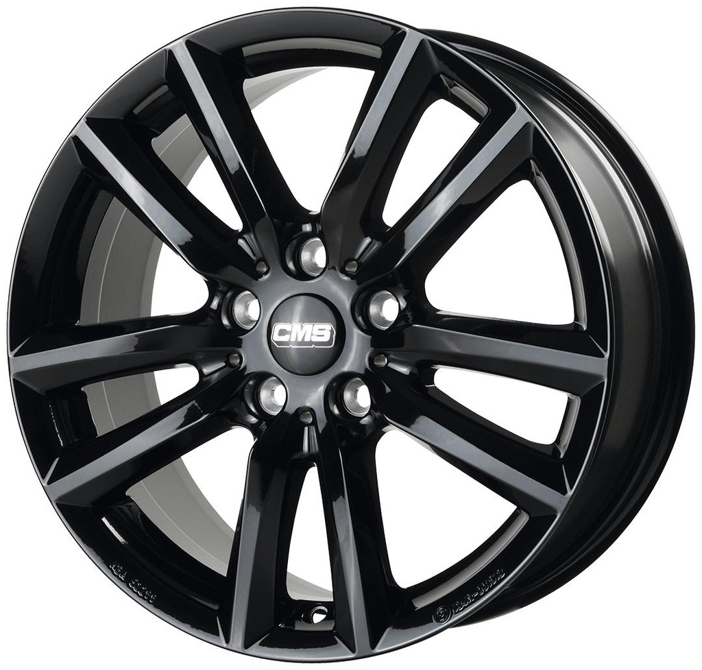 CMS C27 Black Gloss 7.0x16 5/112 ET35 CB66.6