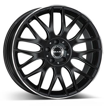 MAK ARROW GLOSS BLACK M.RING 9x18 5/112 ET33 CB66.6