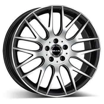 MAK ARROW BLK/POL 9.5x20 5/112 ET50 CB66.6