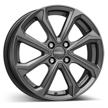 DEZENT KT GRAPHITE 6x15 4/100 ET46 CB54.1