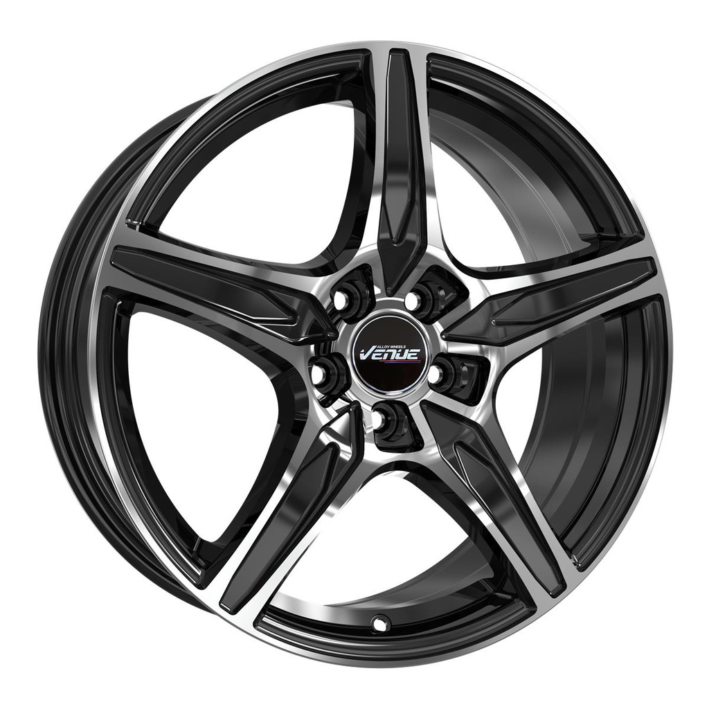 VENUE VL5 BLACK POLISH 6.5x16 5/114.3 ET50 CB67.1