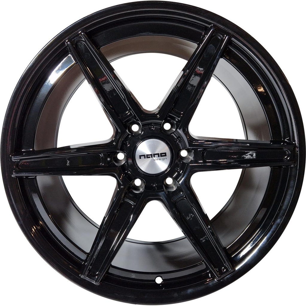 Nano 5774 Glossy Black 9.5x20 6/139,7 ET12 CB110.0