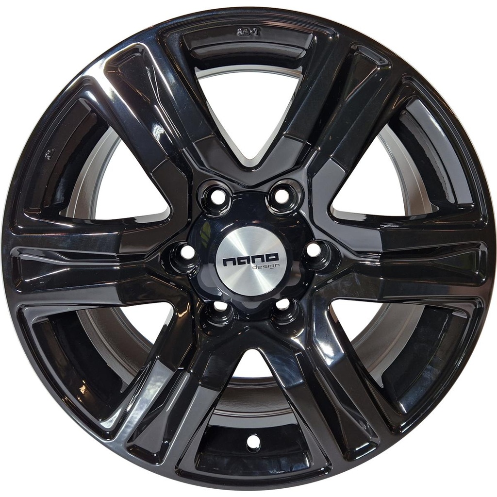 Nano 3S5958 Glossy Black 7.5x17 6/139,7 ET30 CB110.0