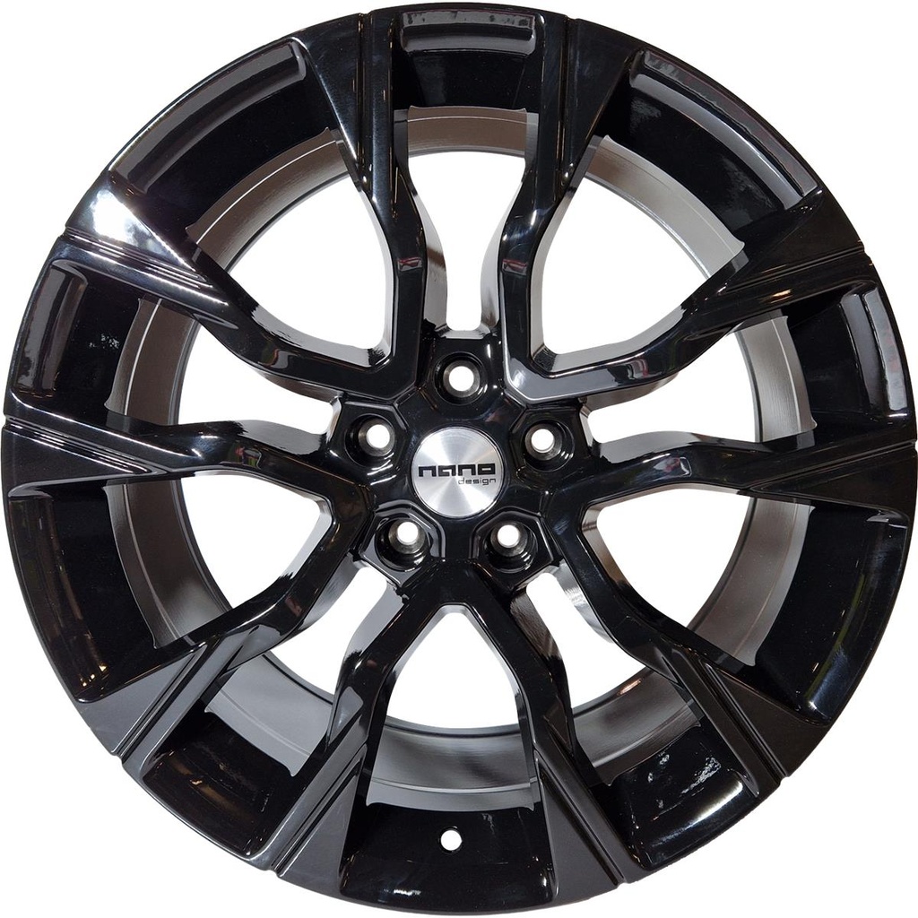 Nano 5755 Glossy Black 9.0x20 5/120 ET40 CB72.6