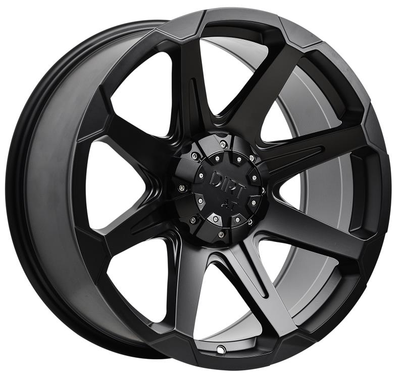 STATUSFÄLGAR D05 FLATBLACK 9.5x22 5/120-139.7 ET15 CB78.1