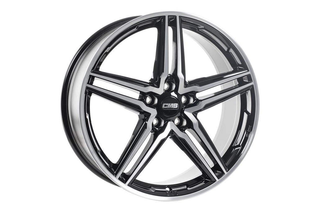 CMS C29 GLOSS BLACK POLISHED 8x18 5/108 ET55 CB63.4